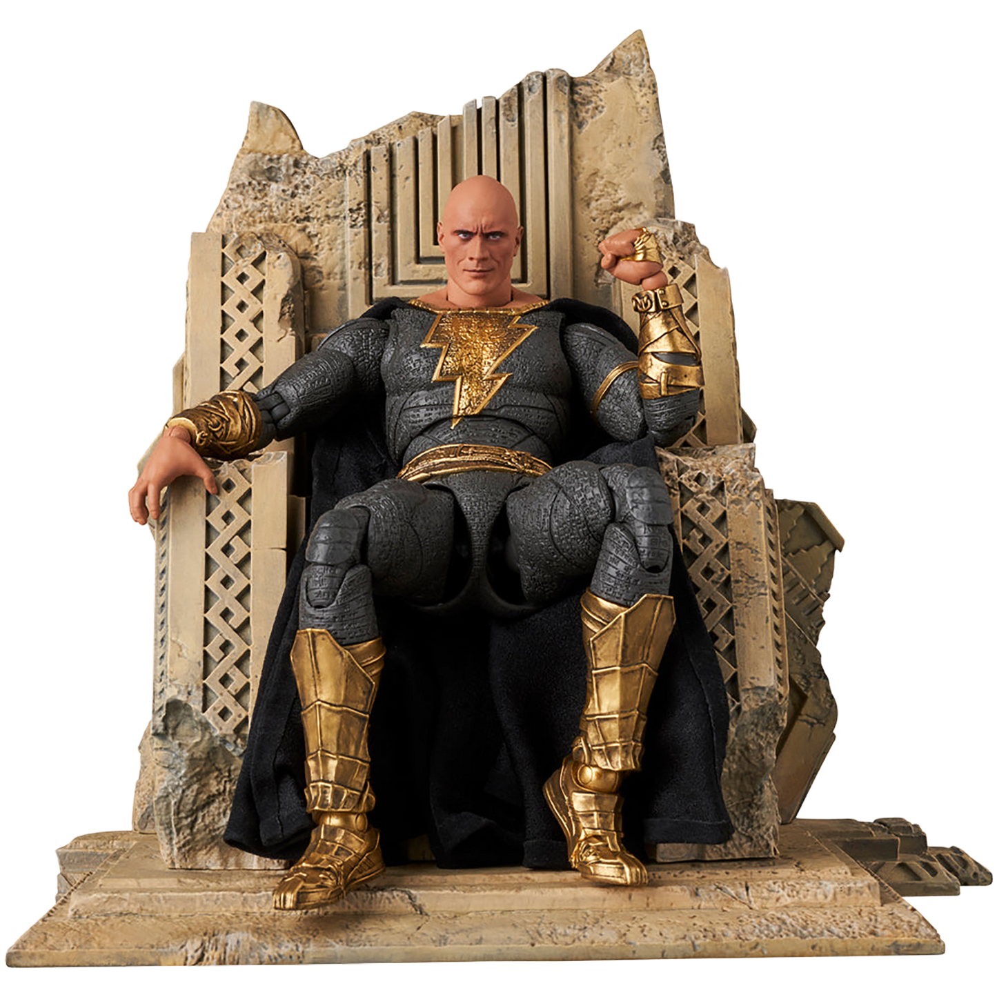 MAFEX BLACK ADAM (GOLD SUIT)

