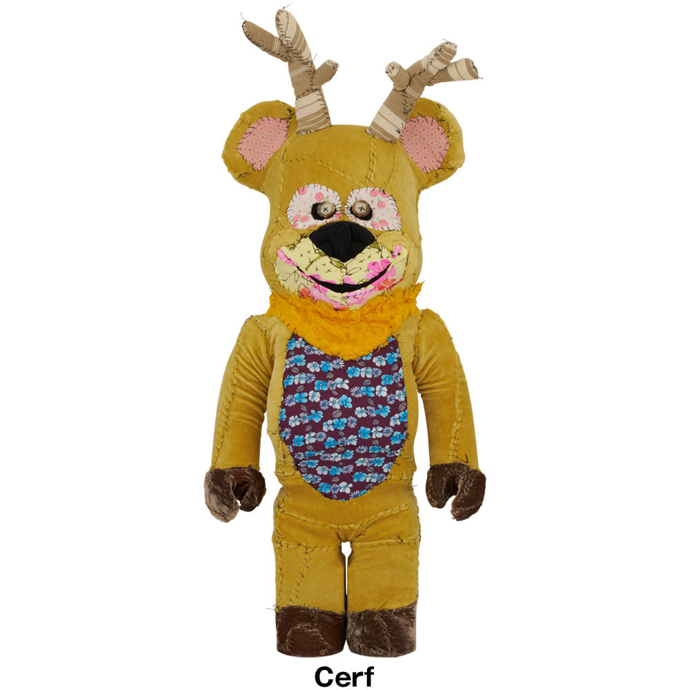 #005 BE@RBRICK Anne Valerie Dupond ONE OF KIND BE@RBRICK 1000% Cerf《彩票产品预定于 2025 年 12 月发货 彩票期间至 12 月 14 日》