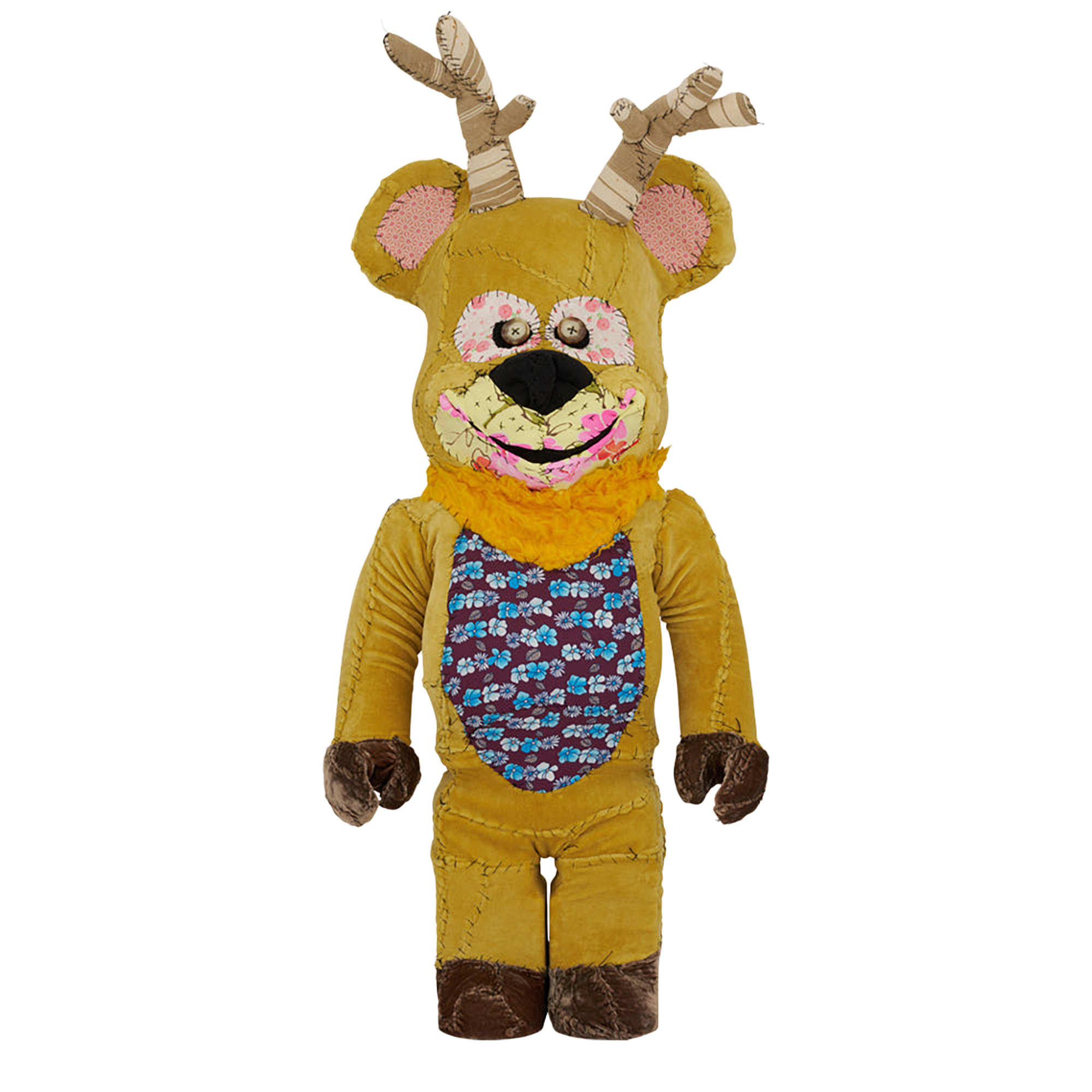#005 BE@RBRICK Anne Valerie Dupond ONE OF KIND BE@RBRICK 1000% Cerf《彩票产品预定于 2025 年 12 月发货 彩票期间至 12 月 14 日》