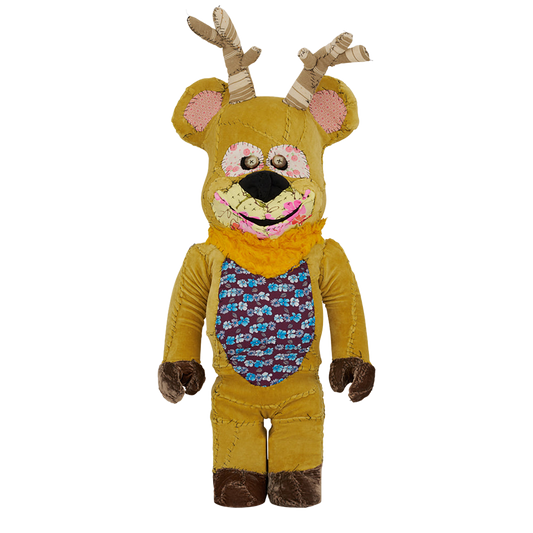 #005 BE@RBRICK Anne Valerie Dupond ONE OF KIND BE@RBRICK 1000% Cerf《彩票产品预定于 2025 年 12 月发货 彩票期间至 12 月 14 日》