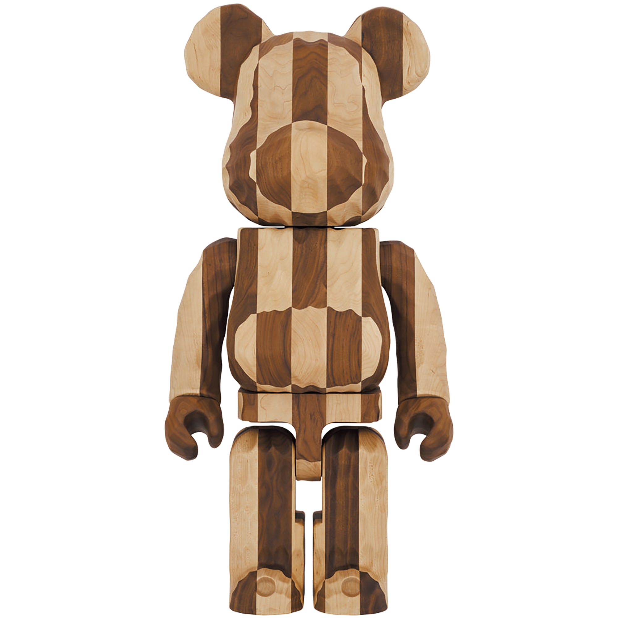 BE@RBRICK Karimoku fragmentdesign 1000％ carved wooden - LONGITUDINAL CHESS