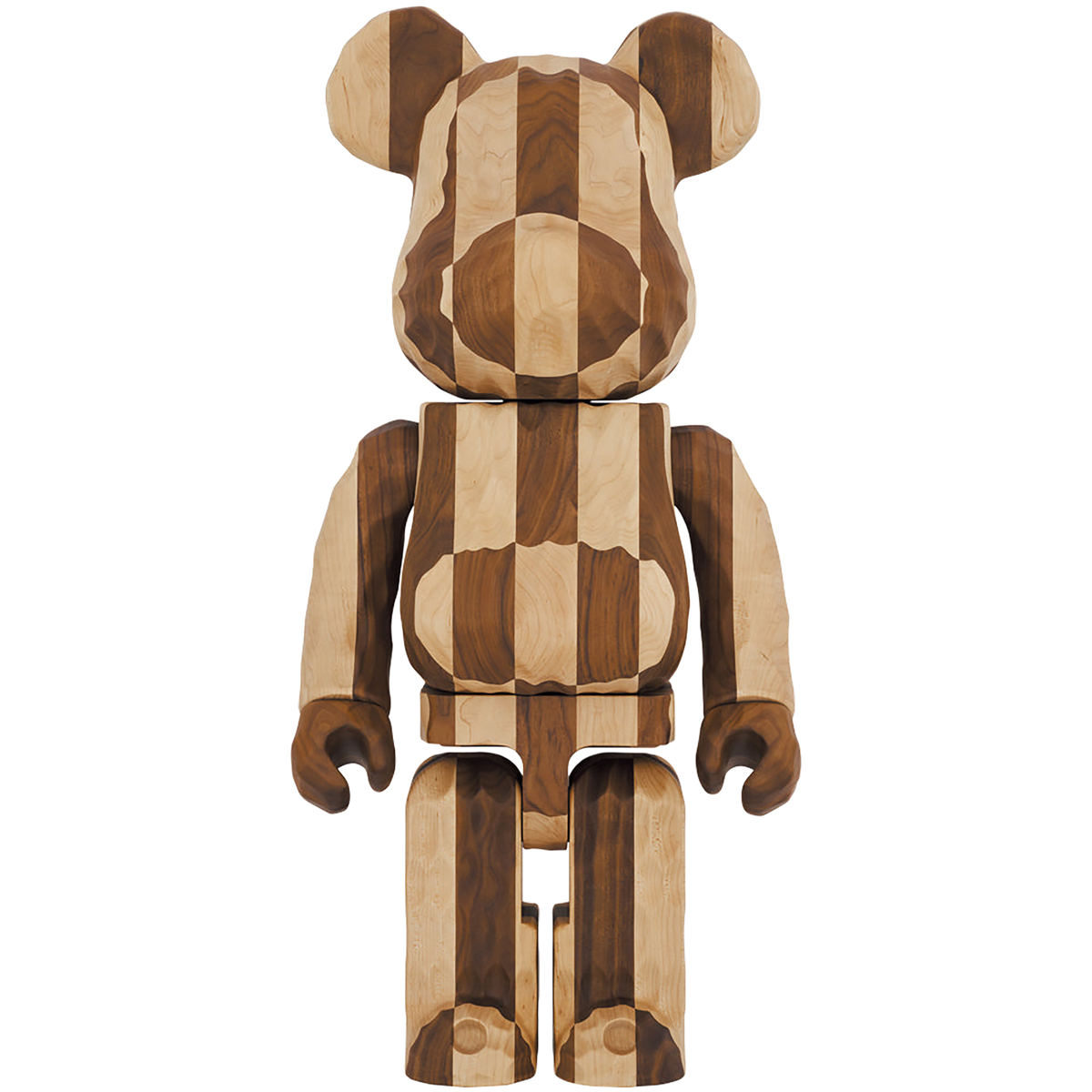BE@RBRICK Karimoku fragmentdesign 1000％ carved wooden - LONGITUDINAL CHESS