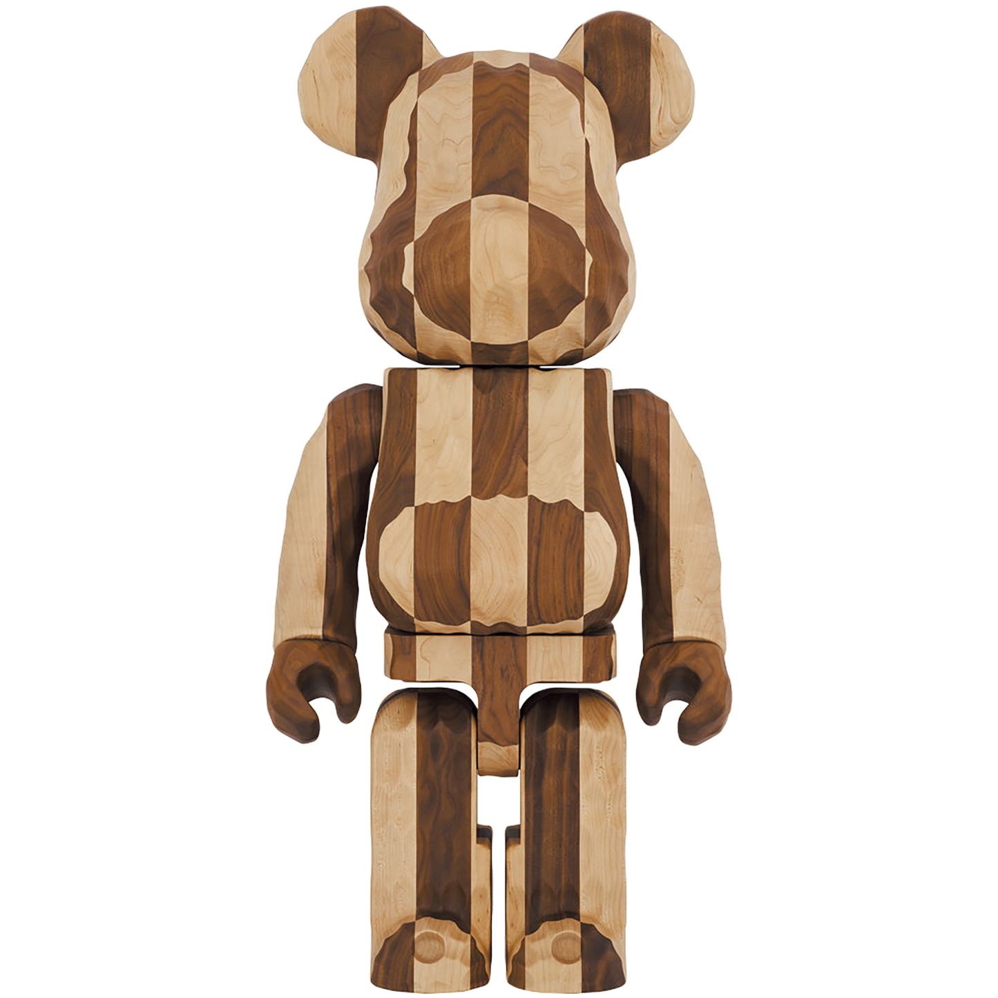 BE@RBRICK Karimoku fragmentdesign 1000％ carved wooden - LONGITUDINAL CHESS