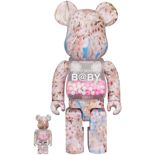 MY FIRST BE@RBRICK SAKURA Ver. 100％ & 400％