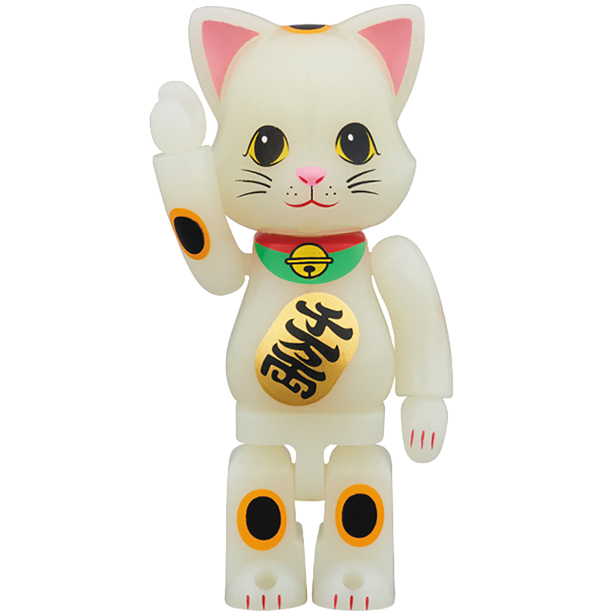 NY@BRICK 招き猫 蓄光 100％