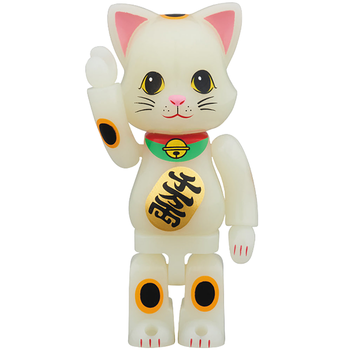 NY@BRICK 招き猫 蓄光 100％