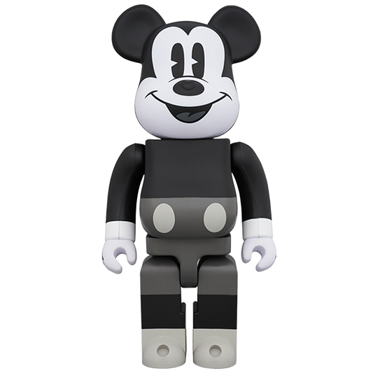BE@RBRICK MICKEY MOUSE (B&W Ver.) 400％