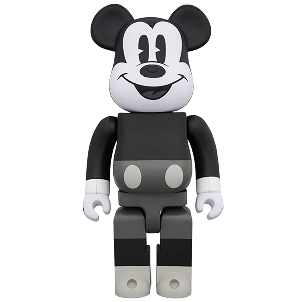 BE@RBRICK MICKEY MOUSE (B&W Ver.) 400％ | MEDICOM TOY OFFICIAL STORE