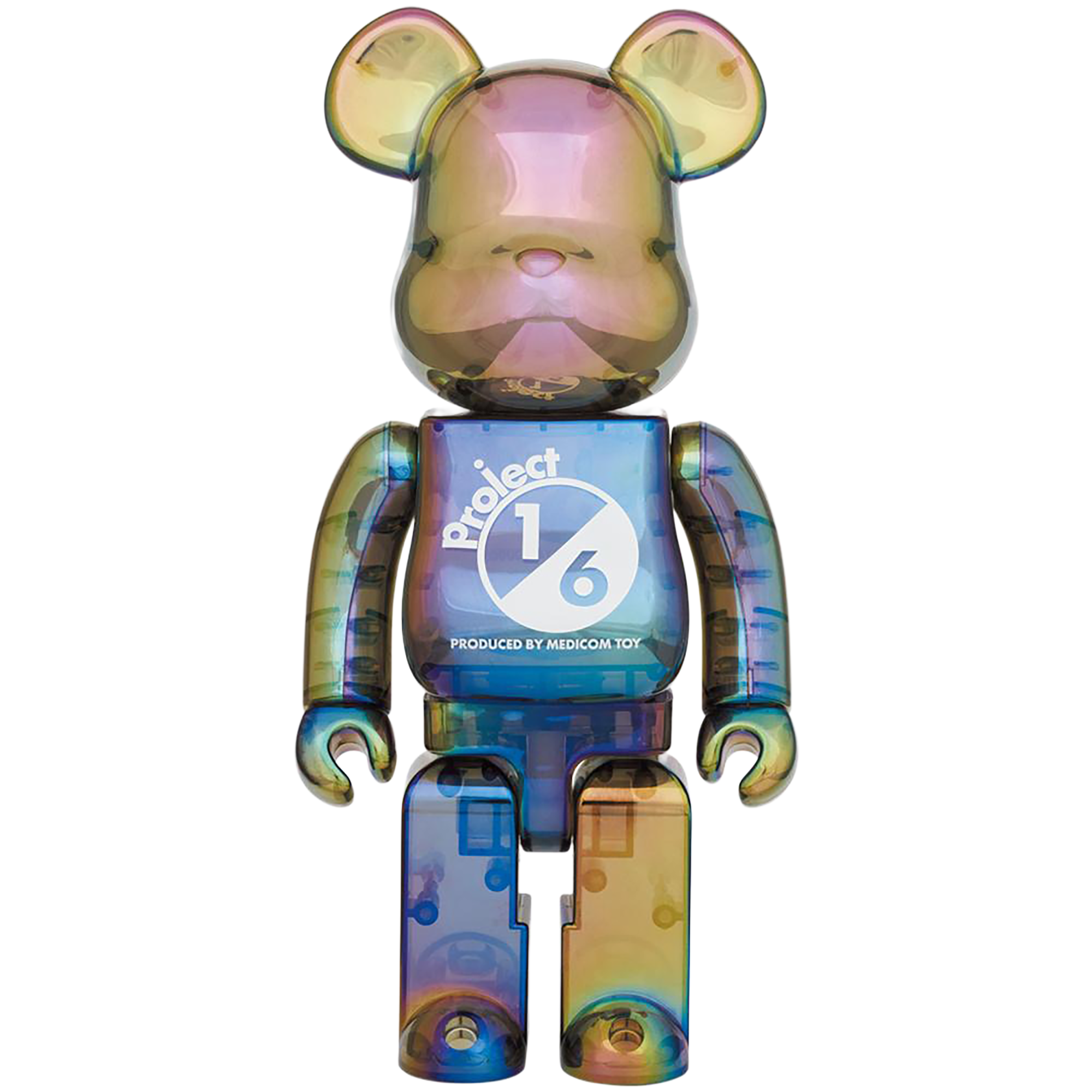 BE@RBRICK project 1/6 100% & 400% CLEAR CHROME Ver. / BLACK CLEAR CHROME Ver.