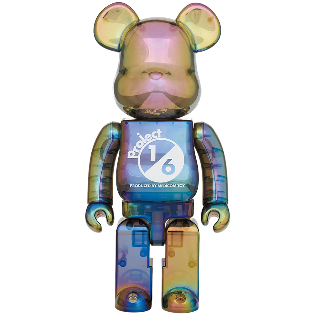 BE@RBRICK project 1/6 100% & 400% CLEAR CHROME Ver. / BLACK CLEAR CHROME Ver.