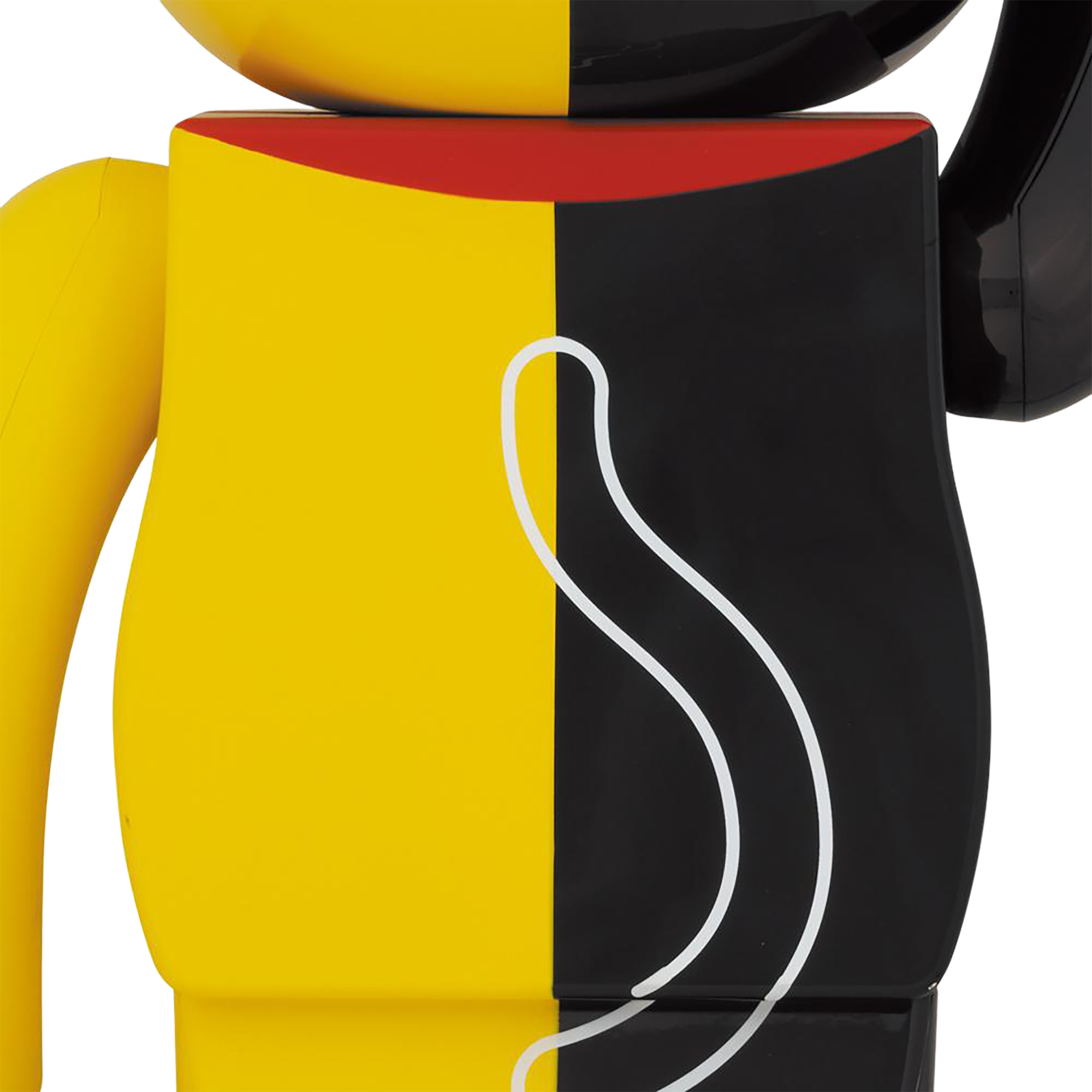 BE@RBRICK 招财猫黑 x 黄 1000%