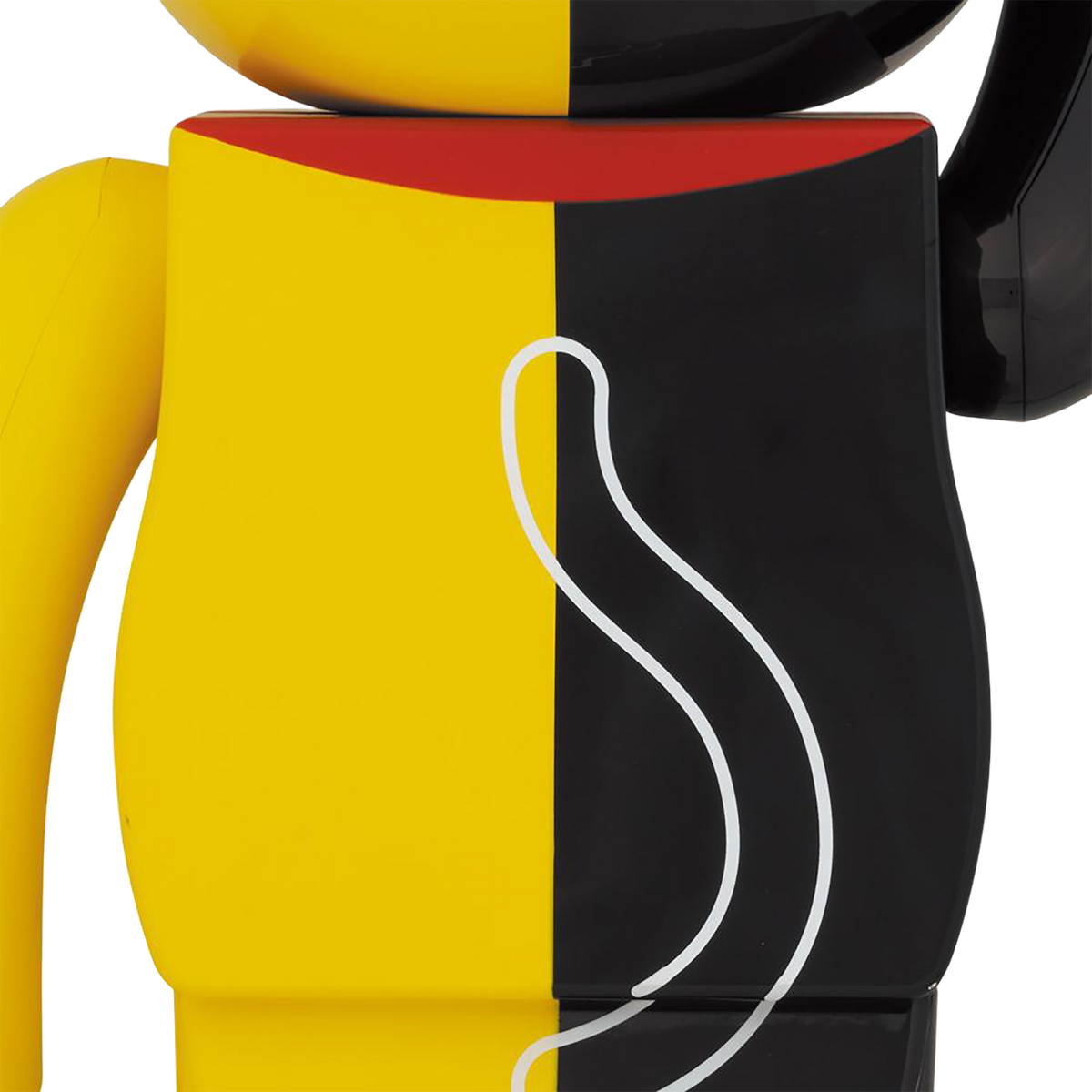 BE@RBRICK 招财猫黑 x 黄 1000%