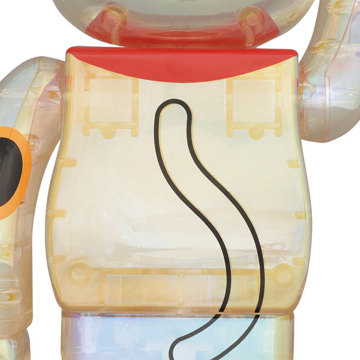 BE@RBRICK Maneki Neko transparent plating 100％ & 400％