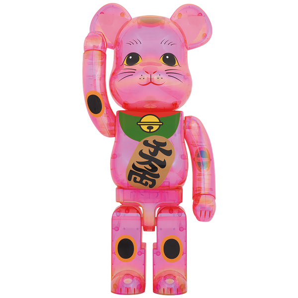 BE@RBRICK 招き猫 桃色透明メッキ 1000% | MEDICOM TOY OFFICIAL STORE BE@RBRICK 招き猫 桃色透明メッキ 1000% | MEDICOM TOY OFFICIAL STORE