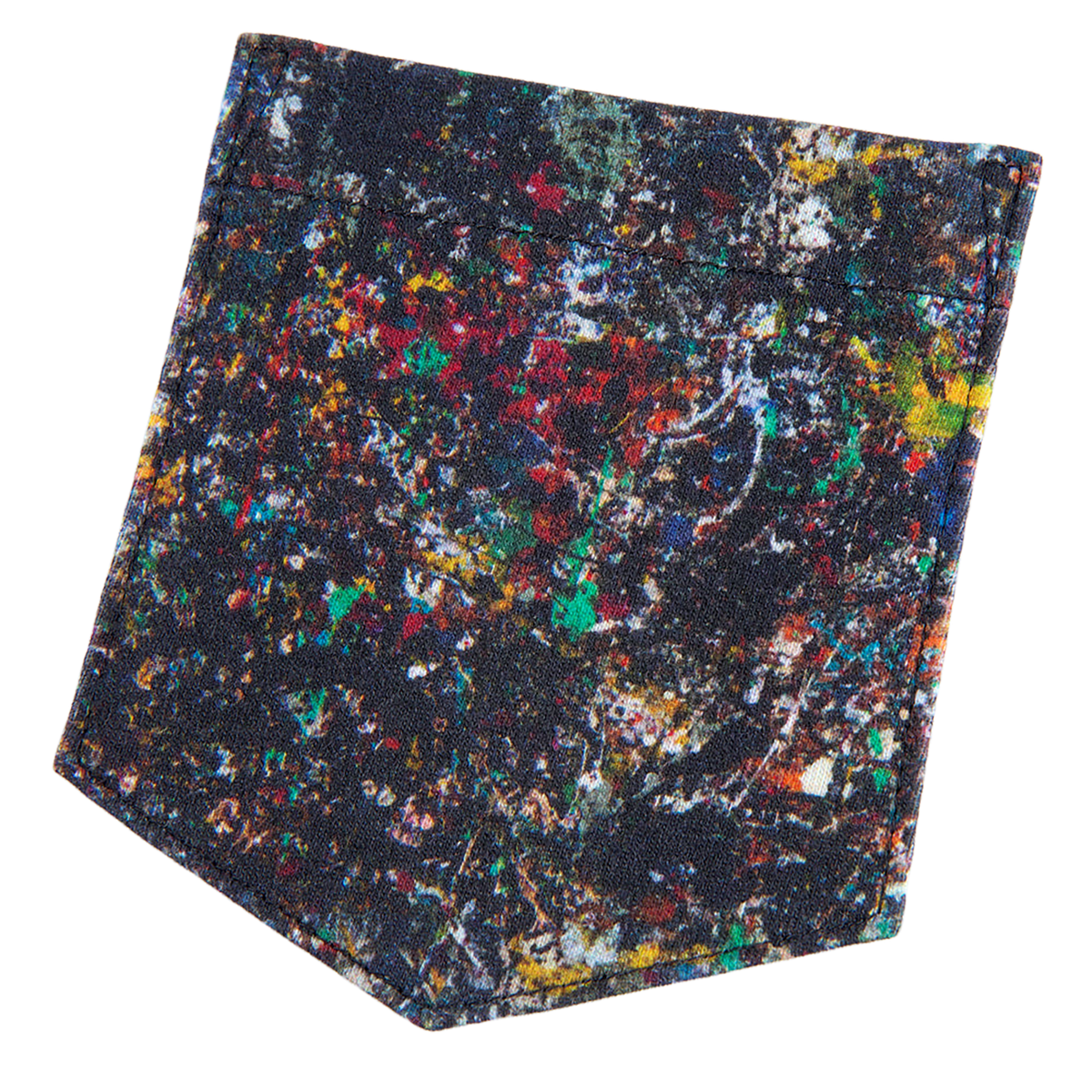 POCKET TEE "Jackson Pollock Studio 03"