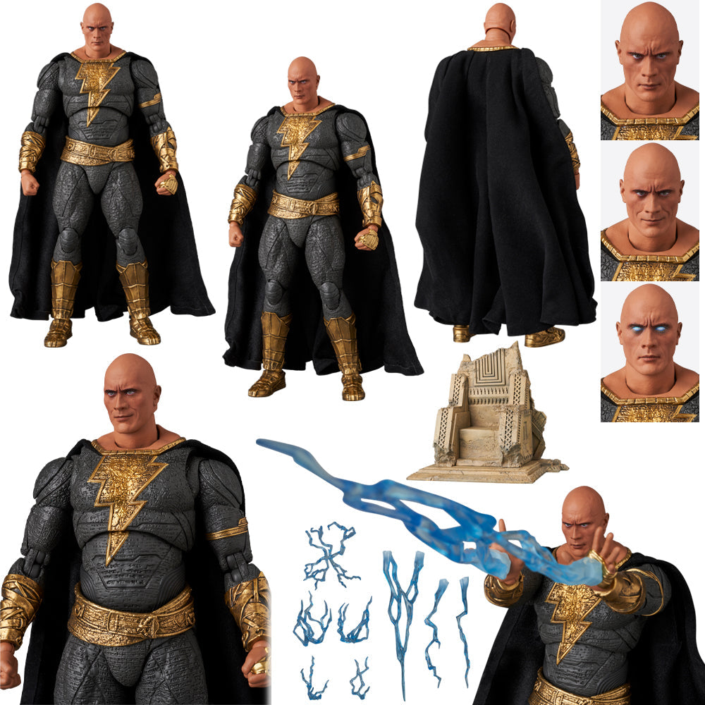 MAFEX BLACK ADAM (GOLD SUIT)
