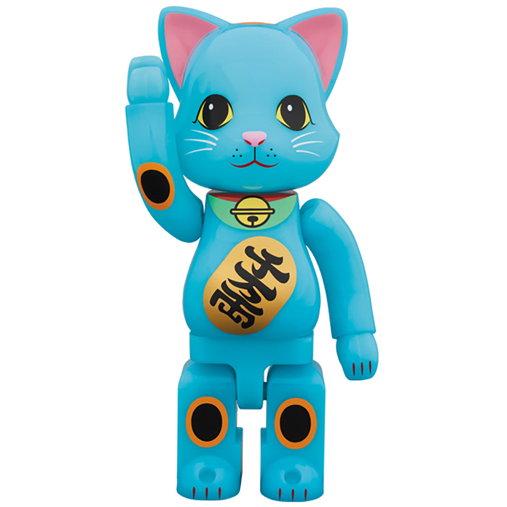 NY@BRICK 招き猫 青蓄光 400％_0
