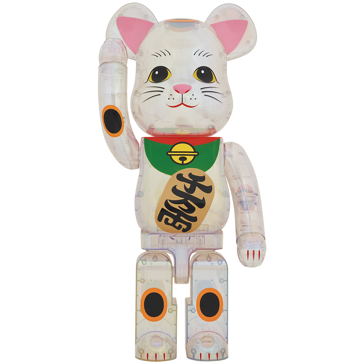 BE@RBRICK 招き猫 透明メッキ 1000% | MEDICOM TOY OFFICIAL STORE BE@RBRICK 招き猫 透明メッキ 1000% | MEDICOM TOY OFFICIAL STORE