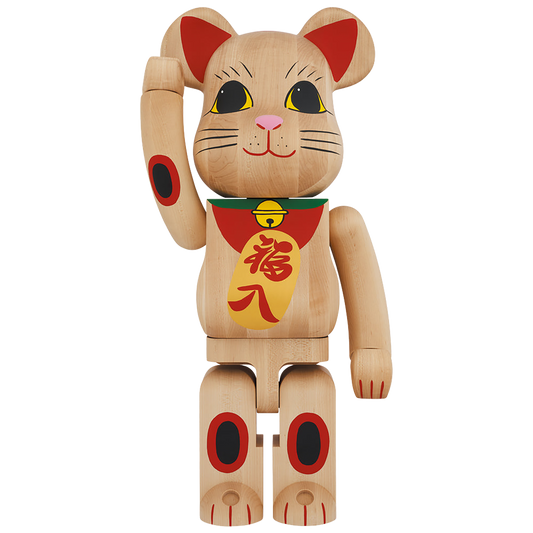 BE@RBRICK Karimoku Maneki Neko 3 1000％