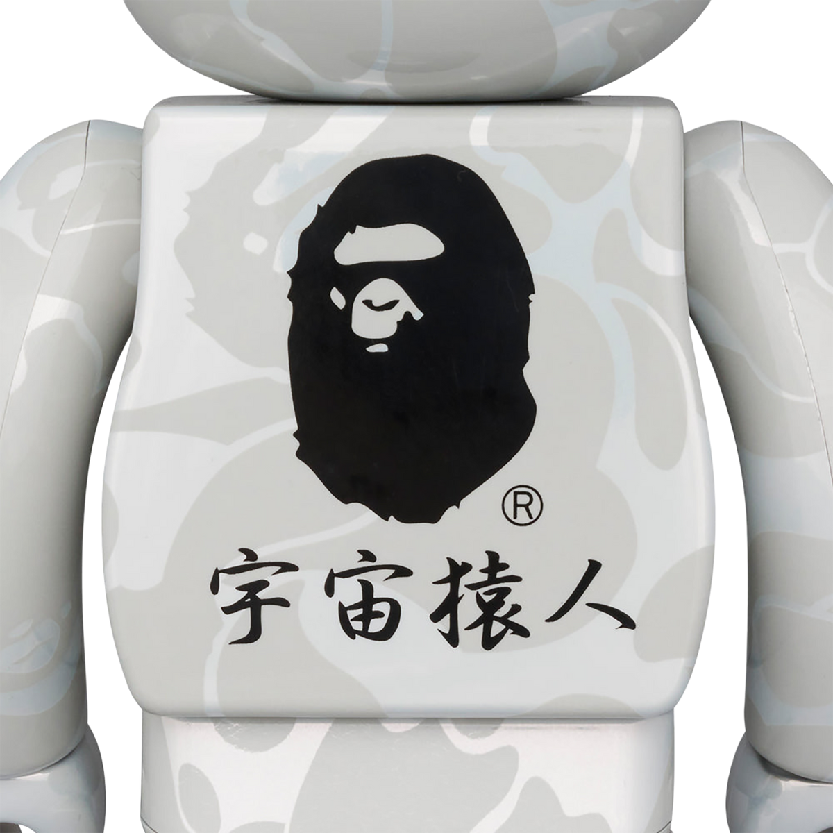 BE@RBRICK BAPE(R) Manekineko Black plated / Daruma White plated 100％ & 400％ （Set of 4）