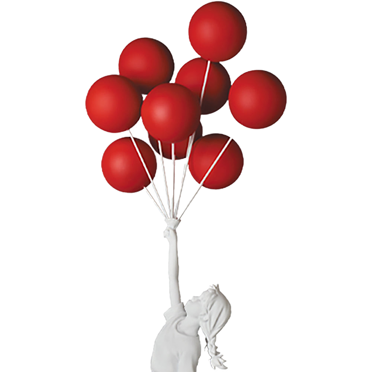 Flying Balloons Girl（Red Balloons Ver.）