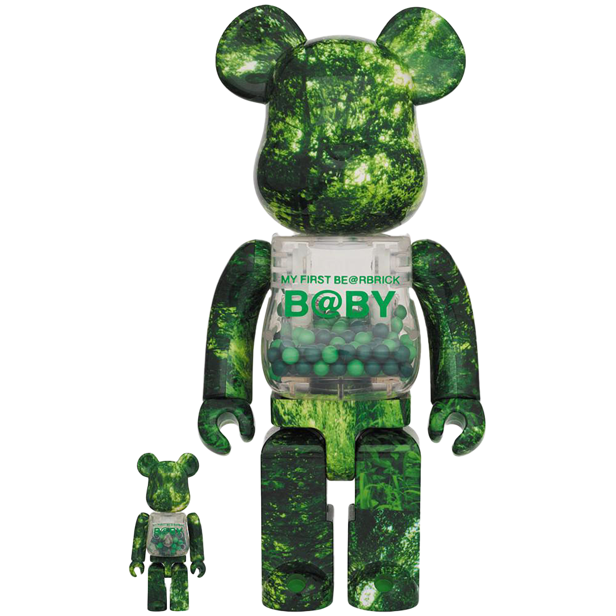 MY FIRST BE@RBRICK FOREST GREEN Ver. 100% & 400%