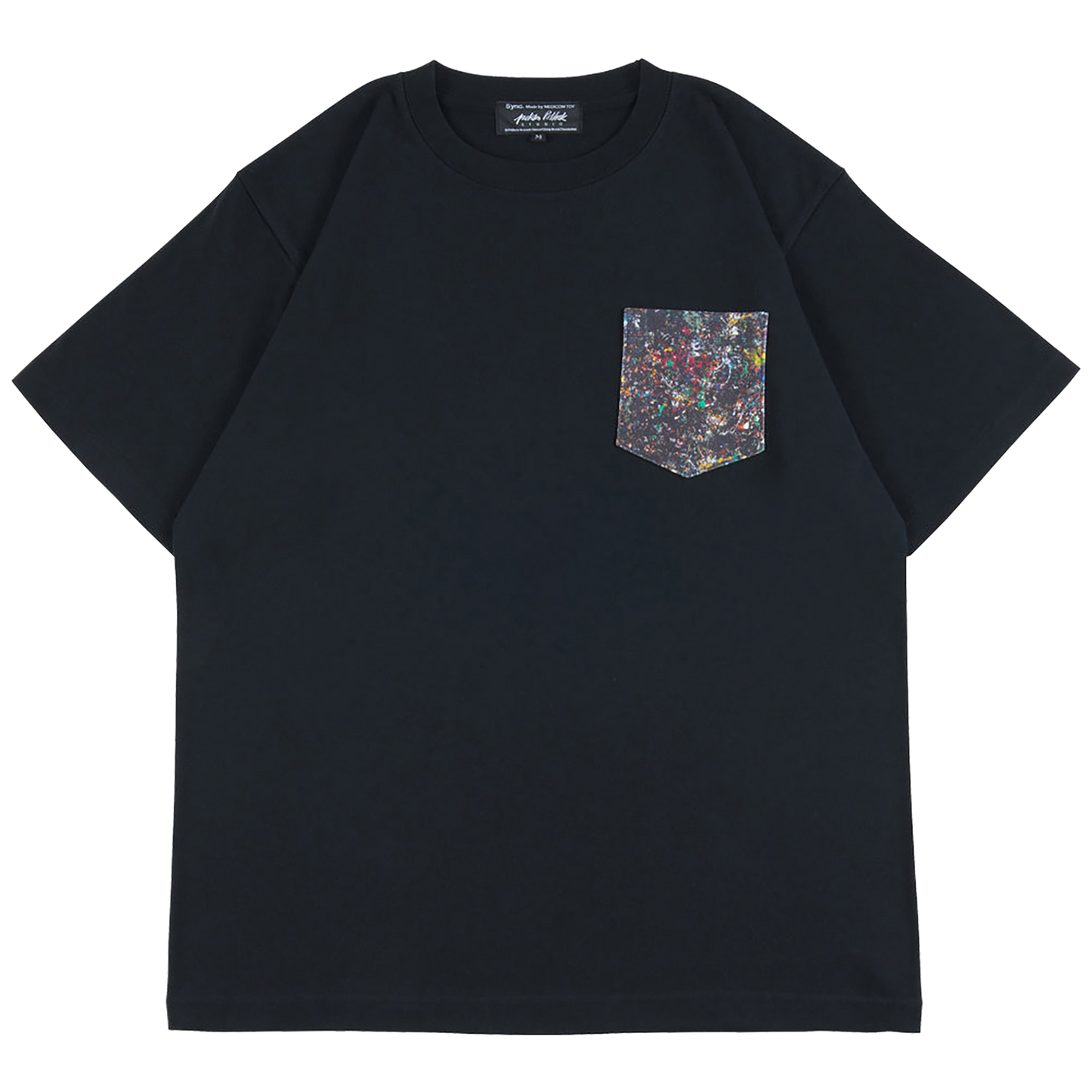 POCKET TEE "Jackson Pollock Studio 03"