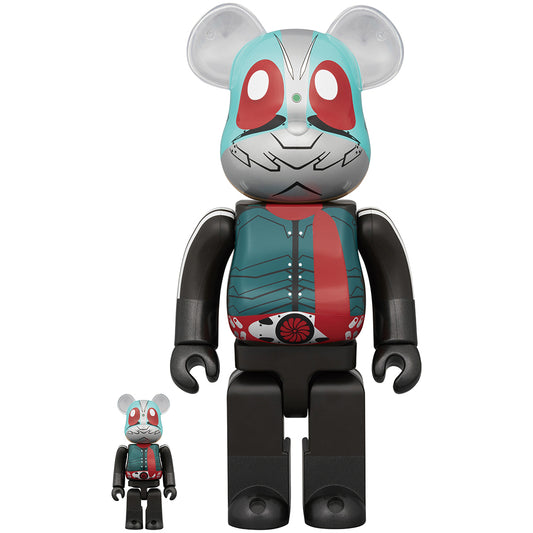 BE@RBRICK Kamen Rider No. 2+1 100% & 400%