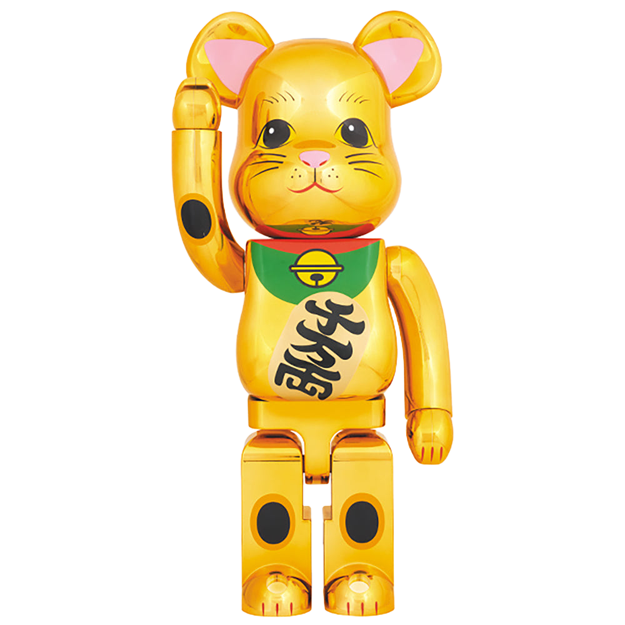 BE@RBRICK 招き猫 金メッキ 1000％