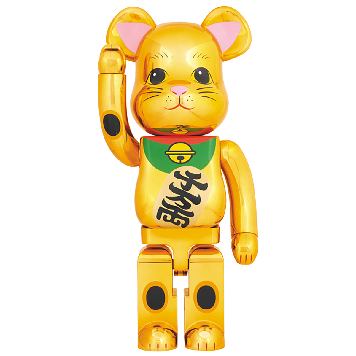 BE@RBRICK 招き猫 金メッキ 1000％