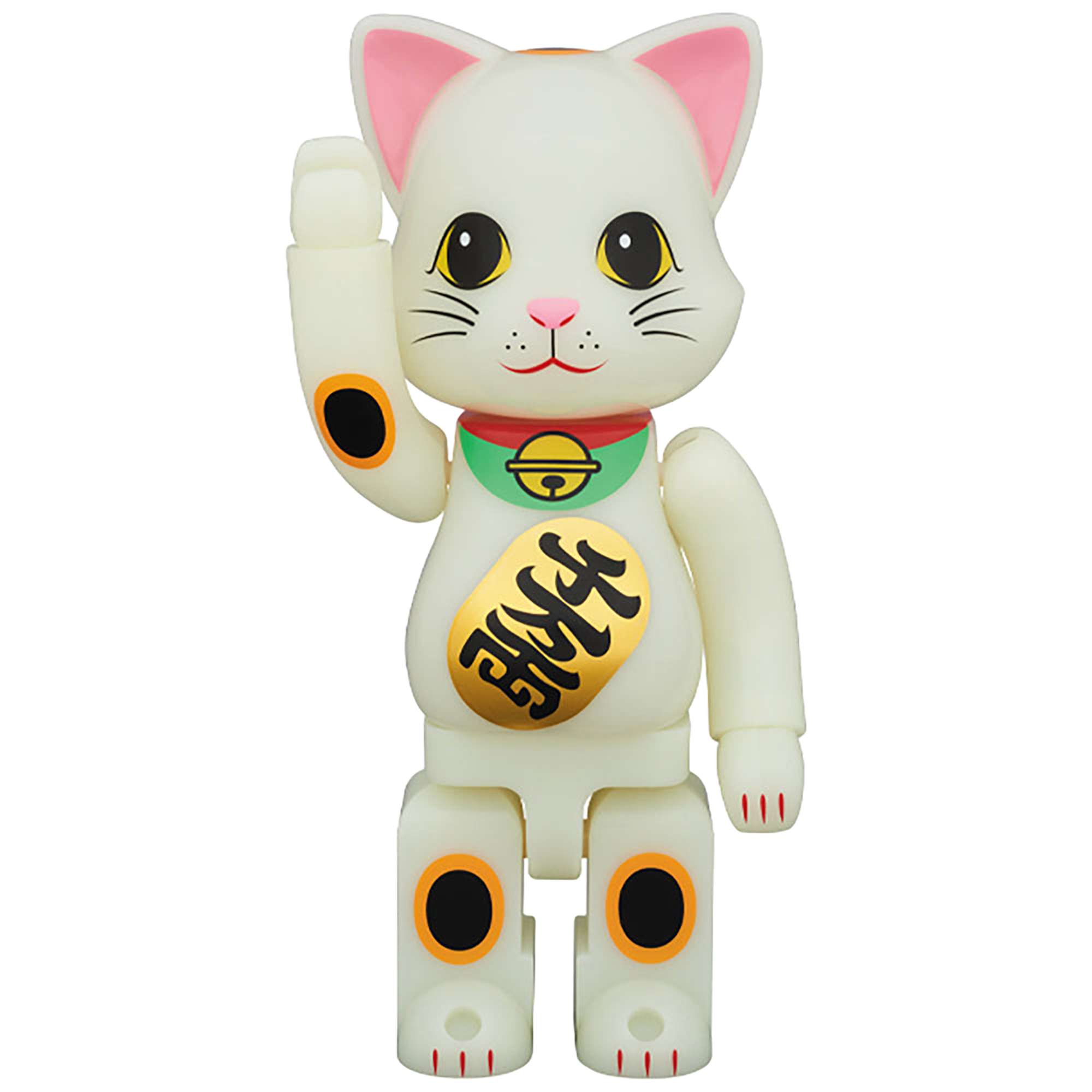 NY@BRICK 招き猫 蓄光 400％