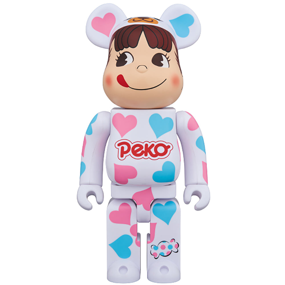 BE@RBRICK 着ぐるみ ペコちゃん ハート 100％ & 400％_2
