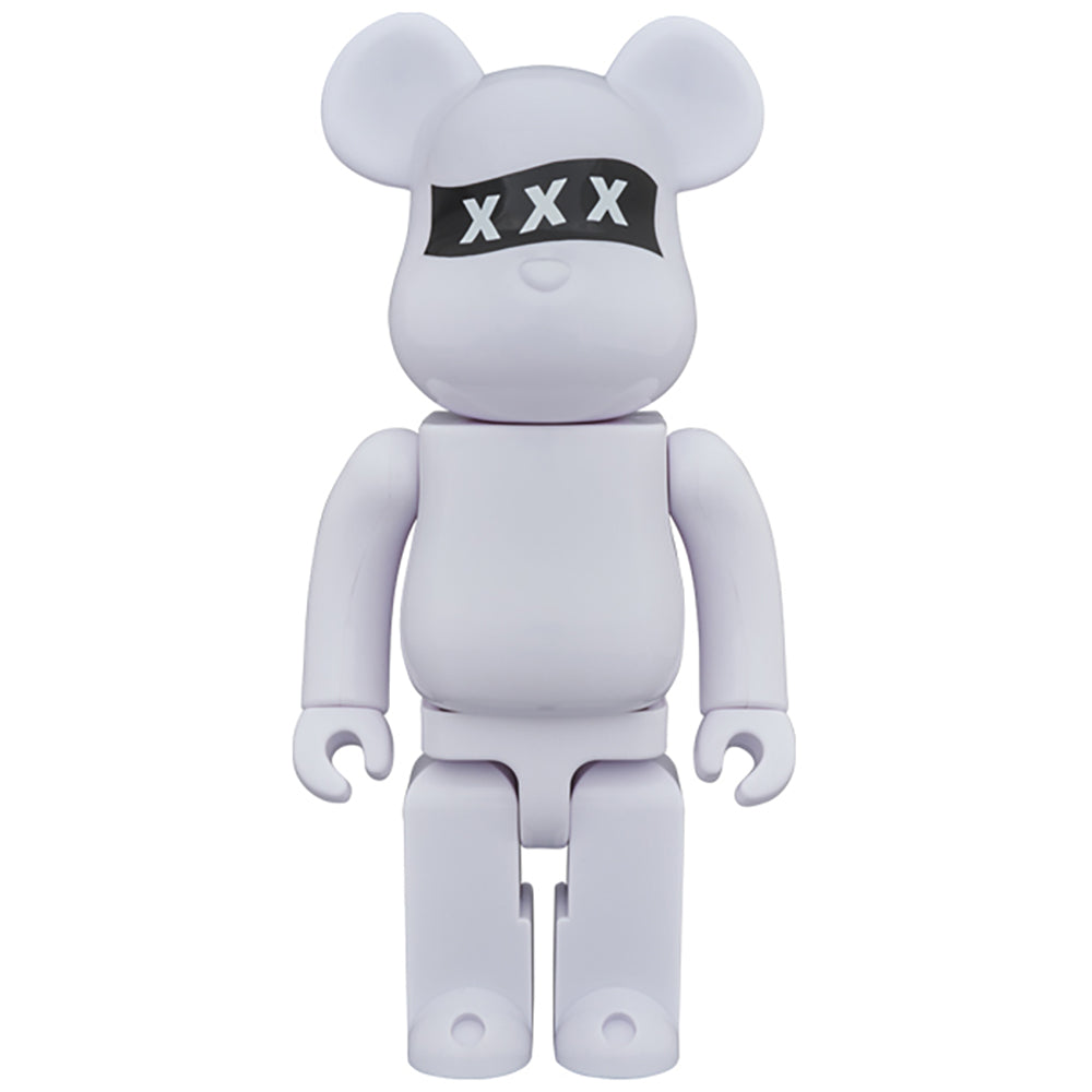 BE@RBRICK GOD SELECTION XXX 400％ WHITE/BLACK_1