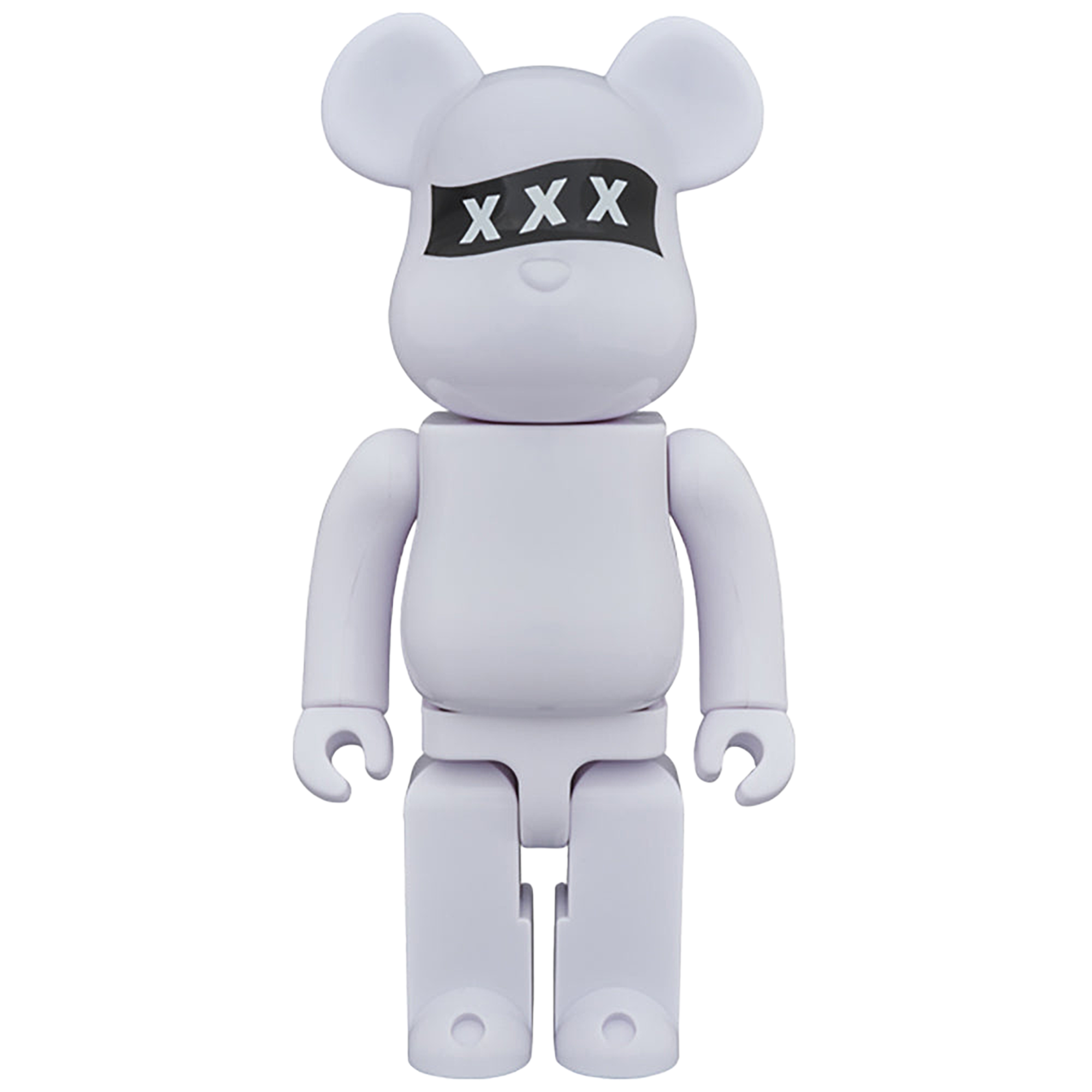 BE@RBRICK GOD SELECTION XXX 400％ WHITE/BLACK