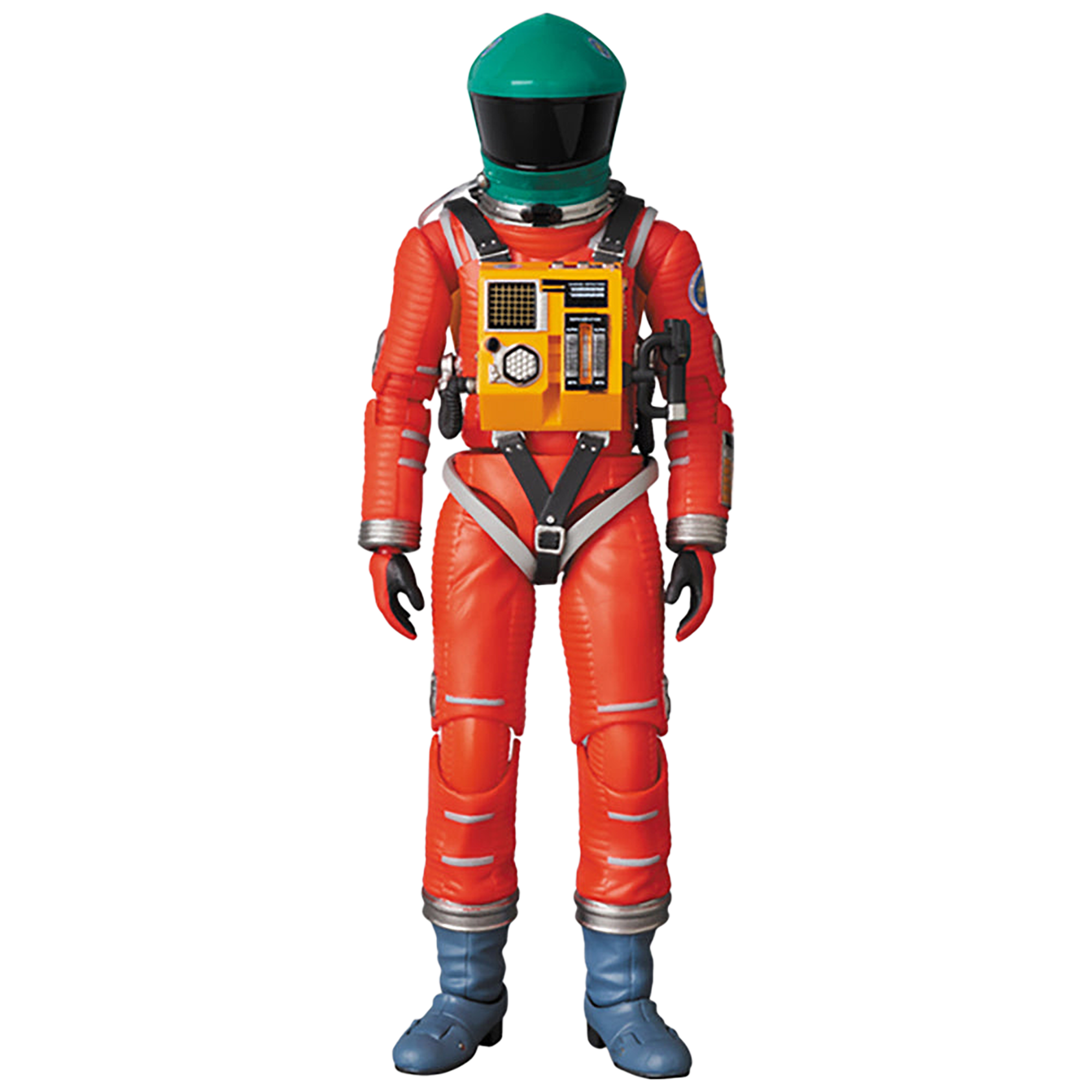 MAFEX SPACE SUIT GREEN HELMET & ORANGE SUIT Ver.