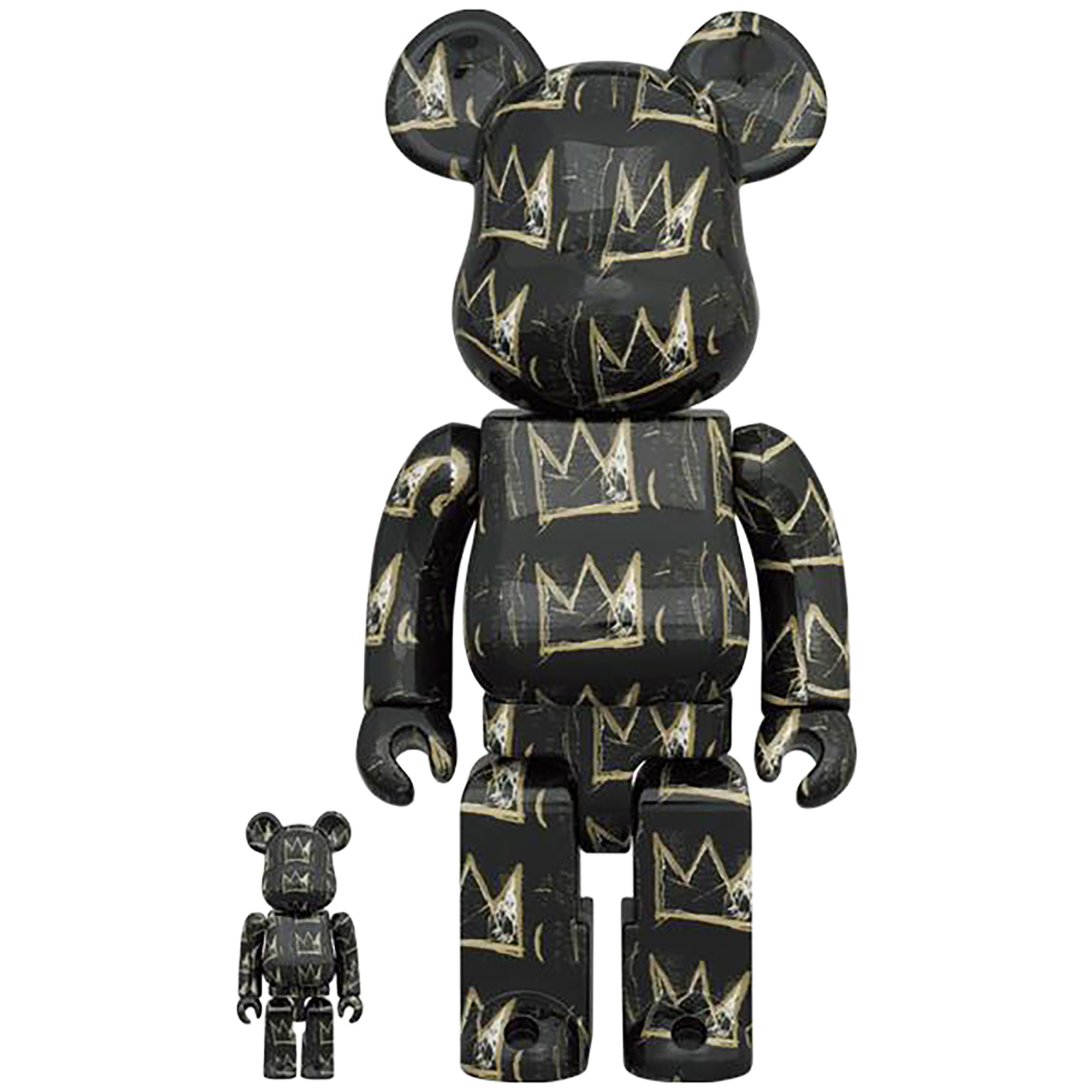 BE@RBRICK JEAN-MICHEL BASQUIAT #8 100％ & 400％