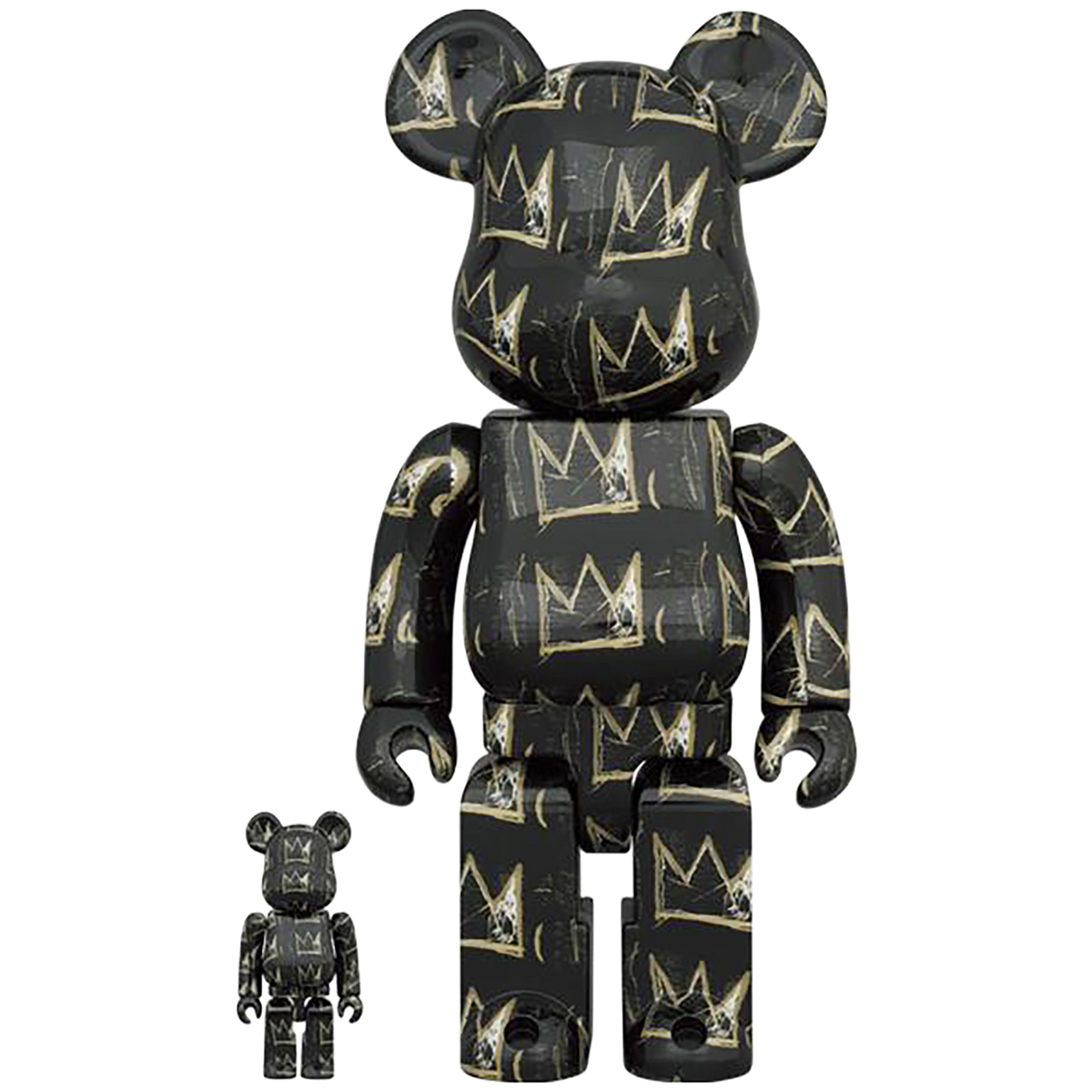 BE@RBRICK JEAN-MICHEL BASQUIAT #8 100％ & 400％