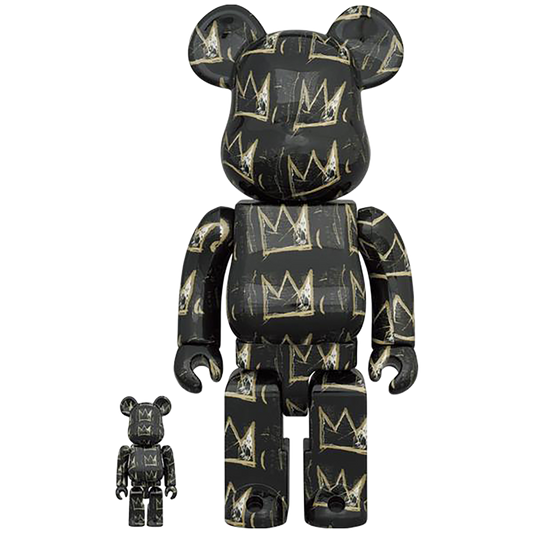 BE@RBRICK JEAN-MICHEL BASQUIAT #8 100％ & 400％