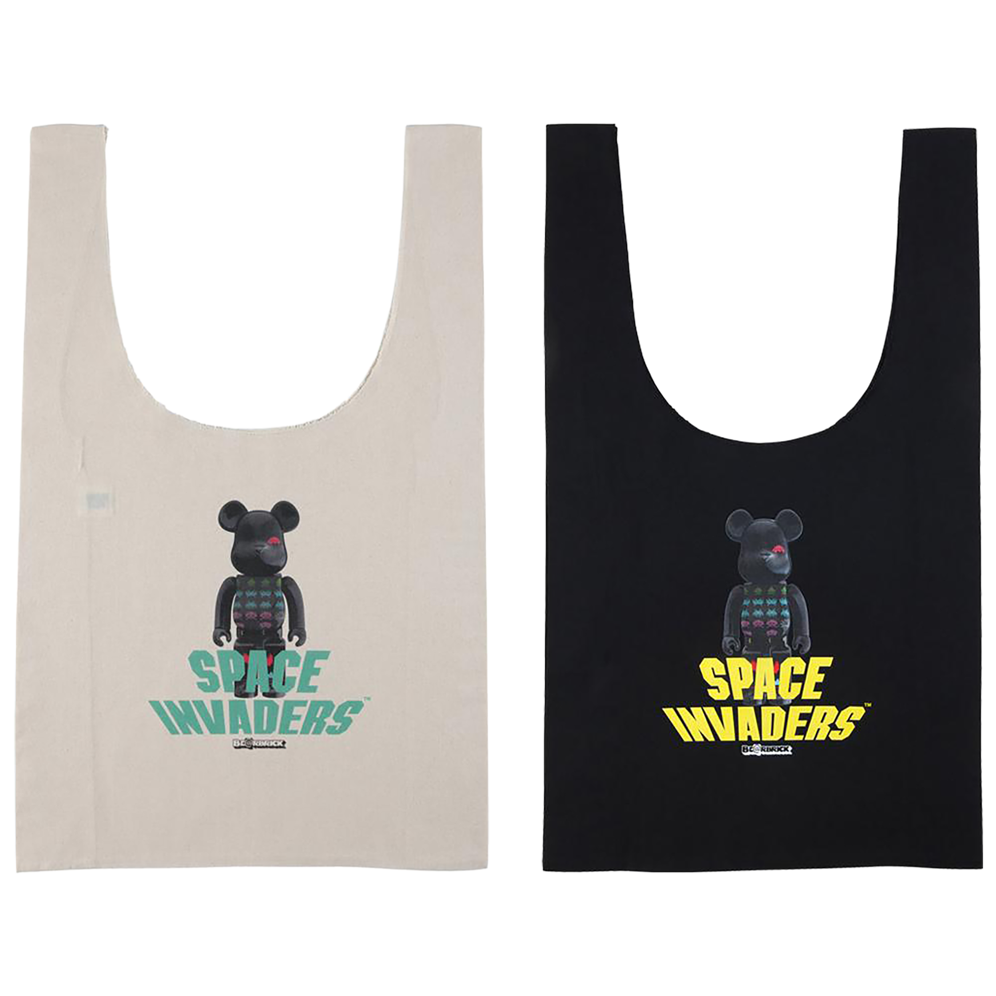 MLE SPACE INVADERS SERIES SHOPPING BAG