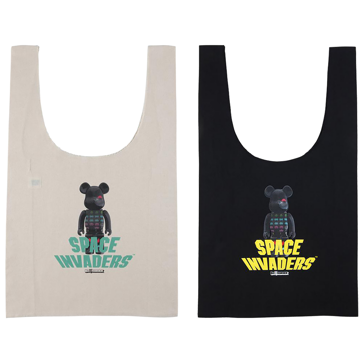 MLE SPACE INVADERS SERIES SHOPPING BAG