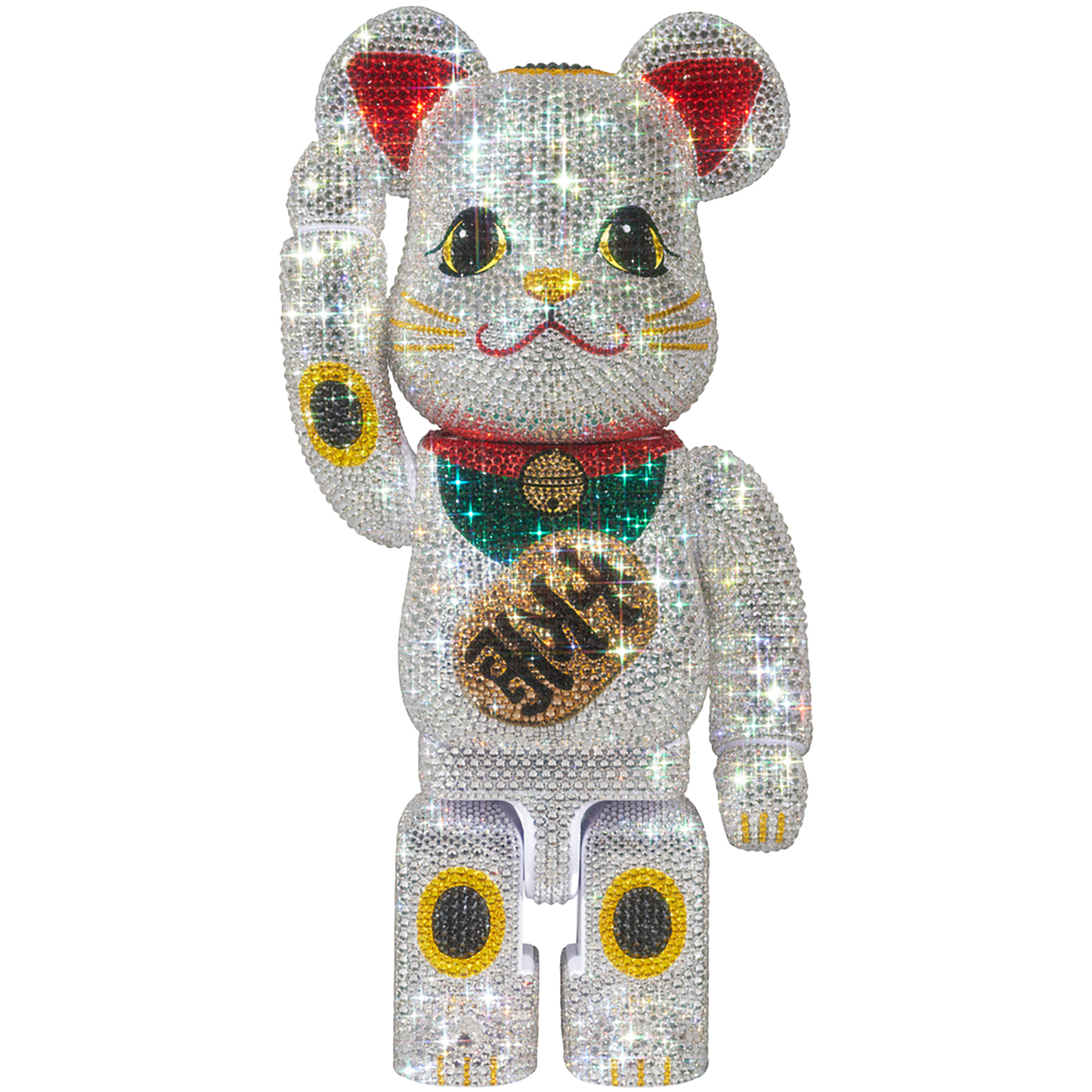 BE@RBRICK CRYSTAL DECORATE Manekineko Million Ryo 400％