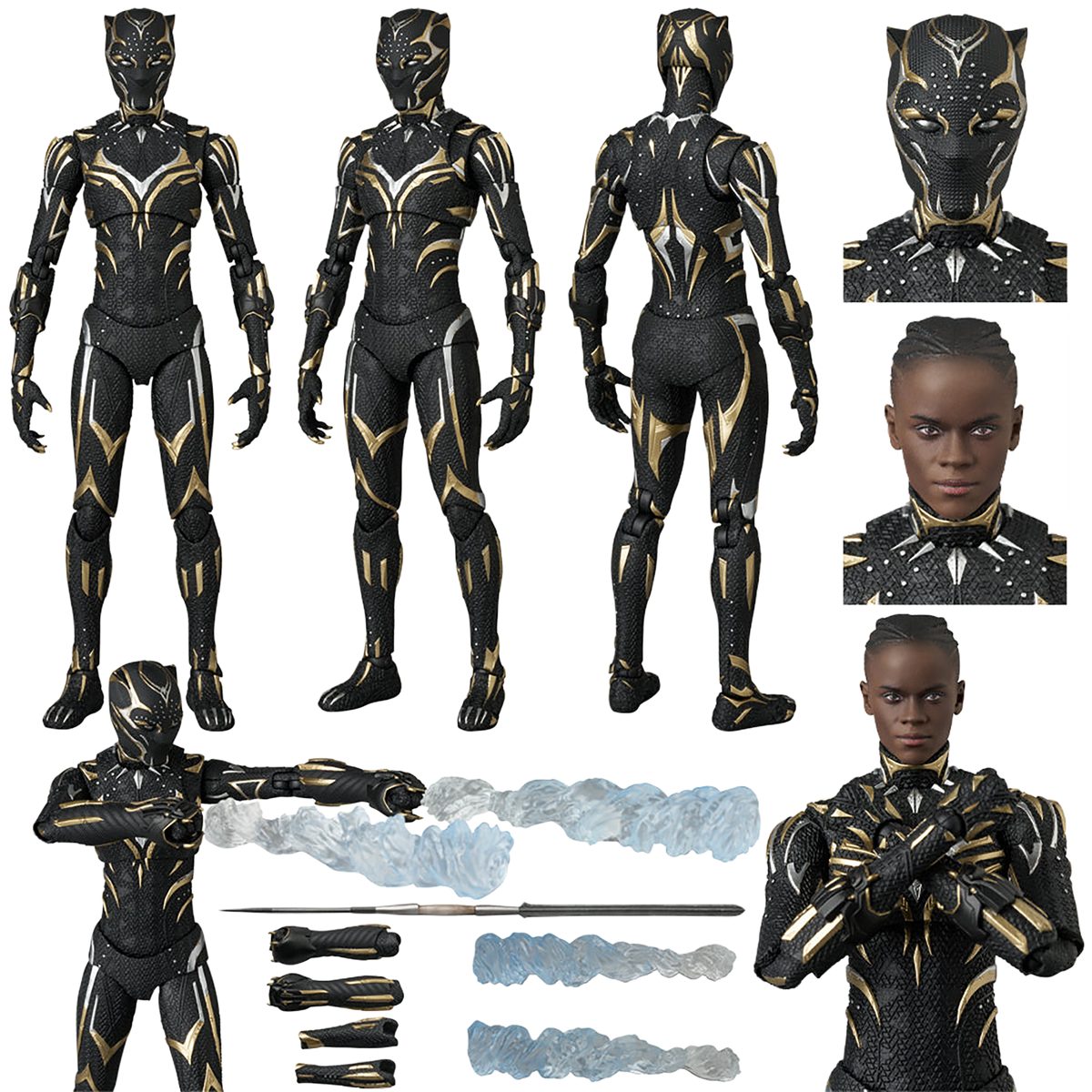 MAFEX BLACK PANTHER (WAKANDA FOREVER)