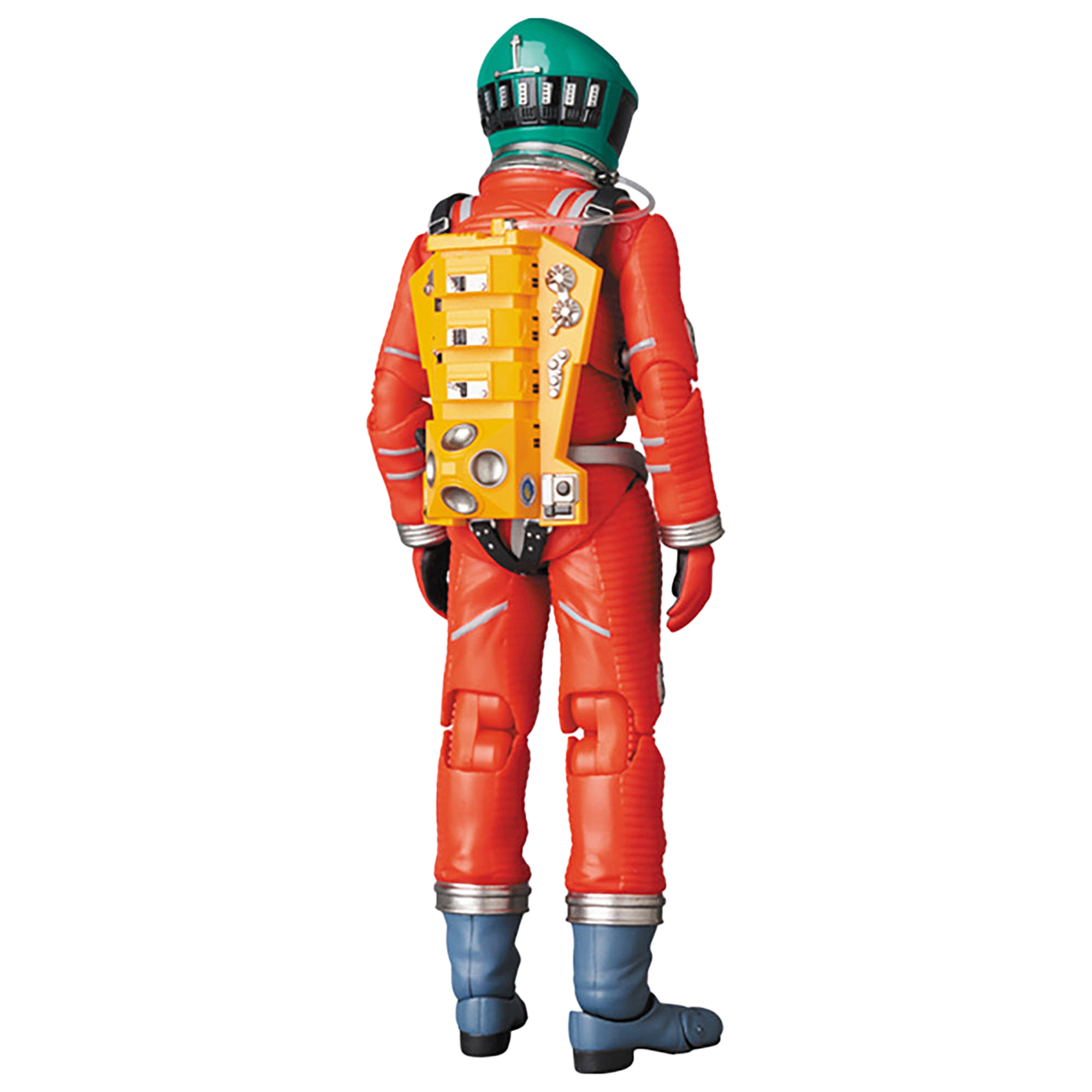 MAFEX SPACE SUIT GREEN HELMET & ORANGE SUIT Ver.