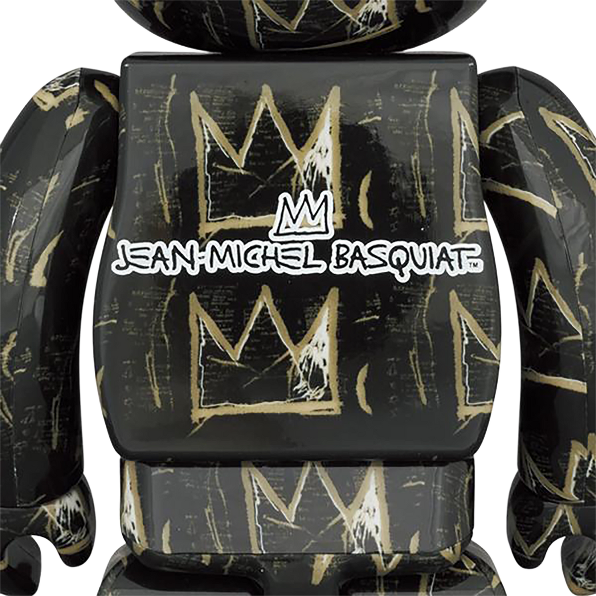 BE@RBRICK JEAN-MICHEL BASQUIAT #8 100％ & 400％