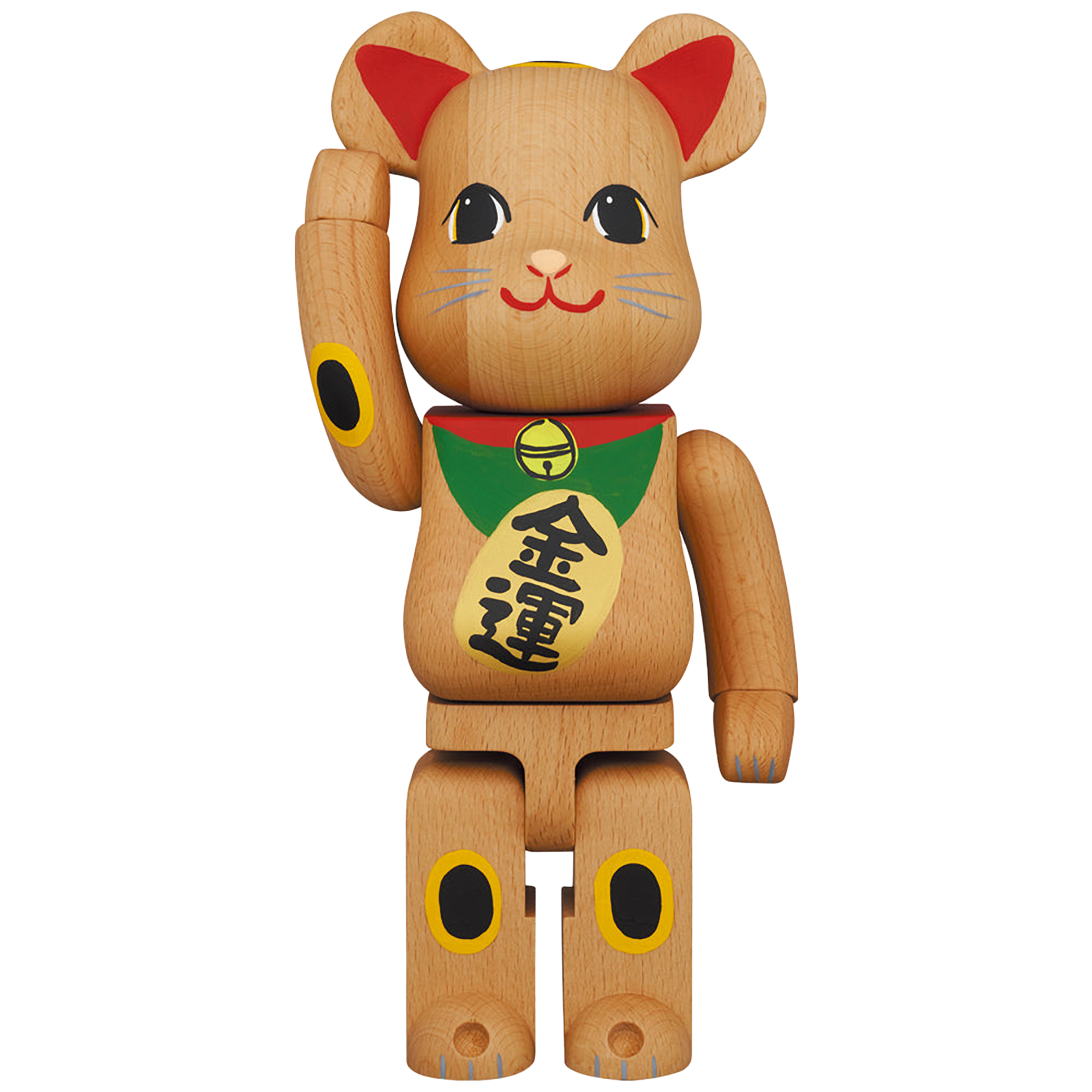 BE@RBRICK Karimoku Maneki Neko 2 400％