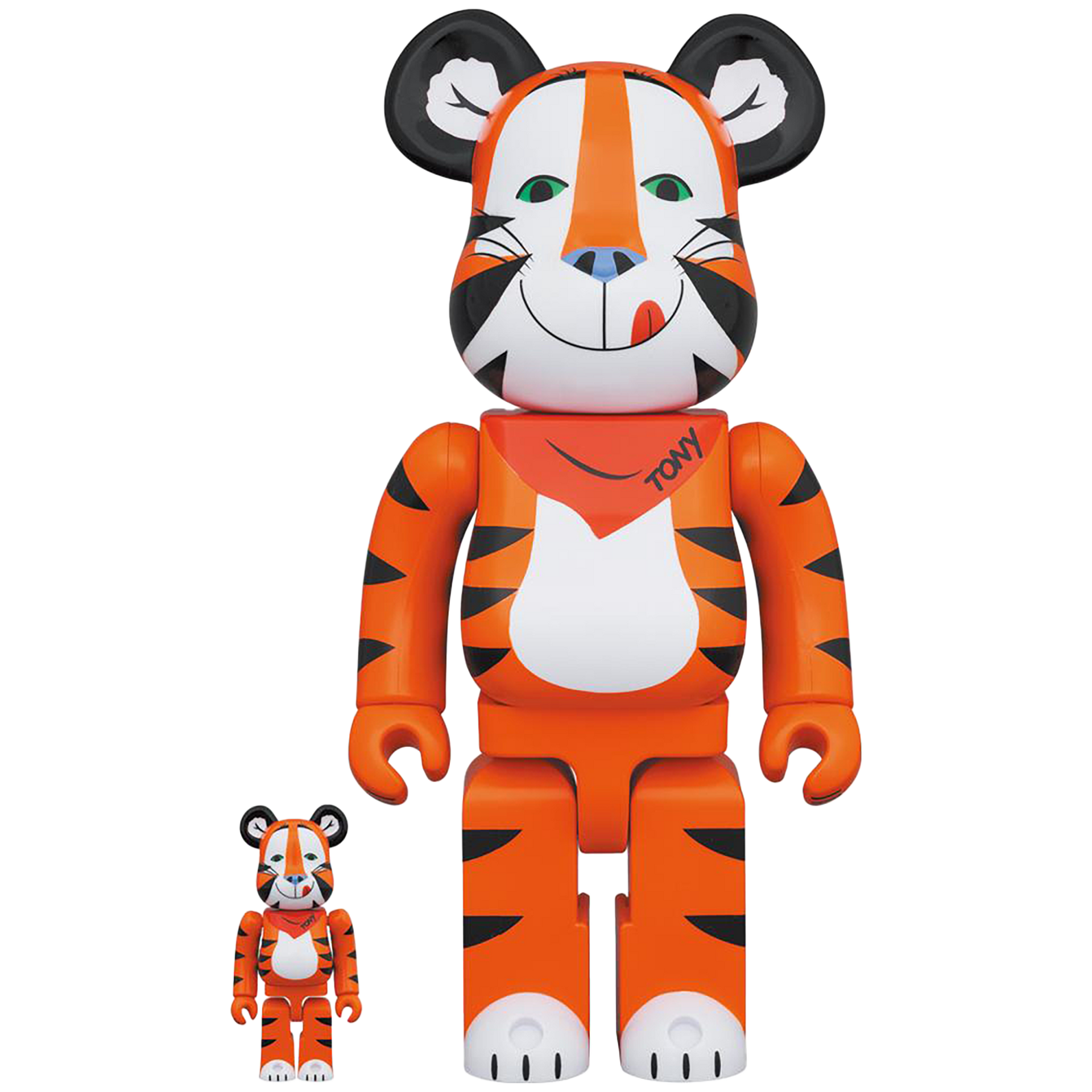 BE@RBRICK TONY THE TIGER VINTAGE Ver. 100% & 400% | MEDICOM TOY