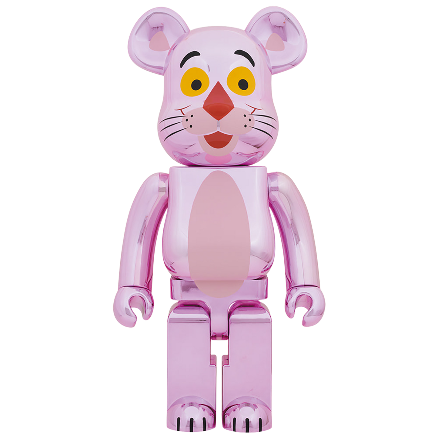 BE@RBRICK PINK PANTHER CHROME Ver.1000％