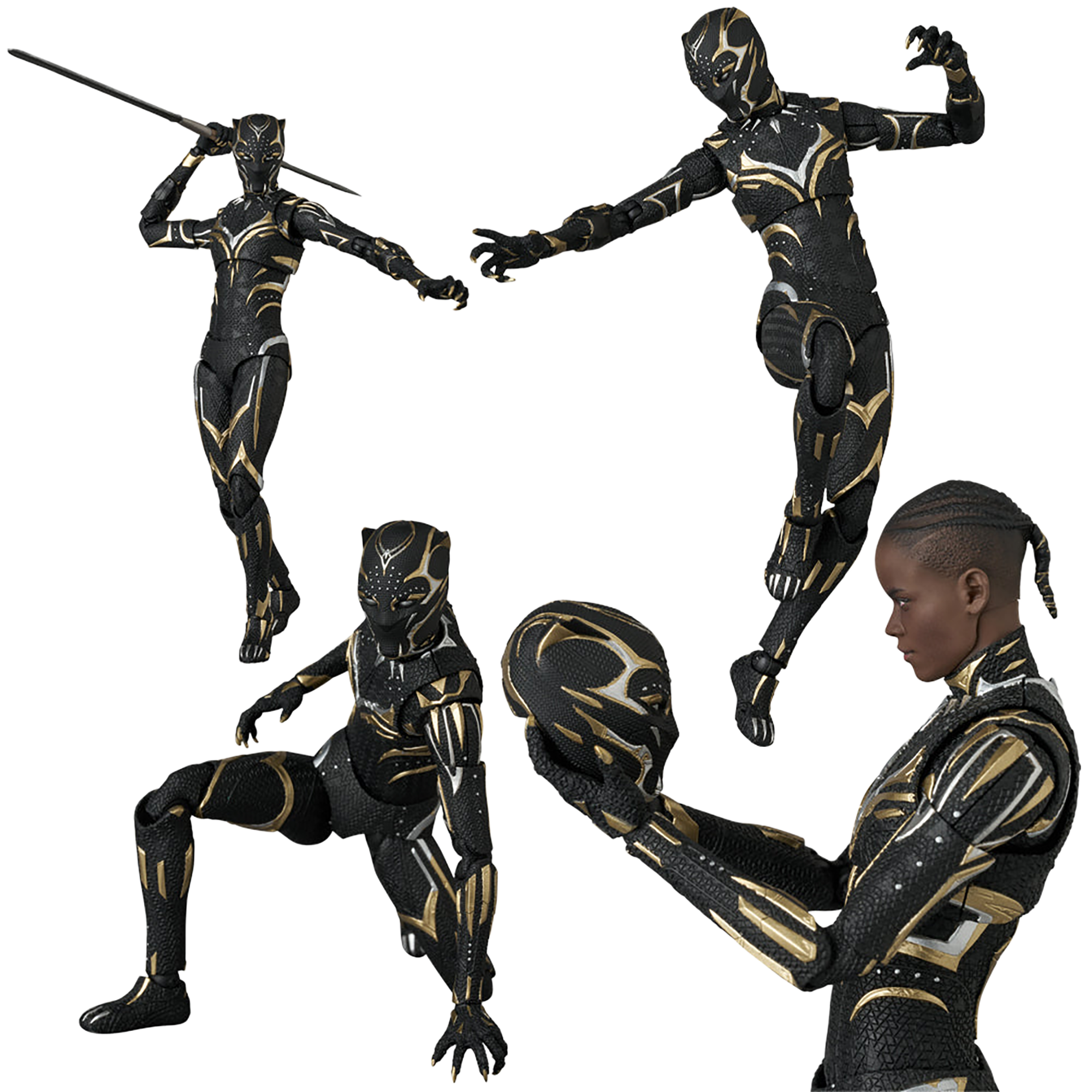 MAFEX BLACK PANTHER (WAKANDA FOREVER)