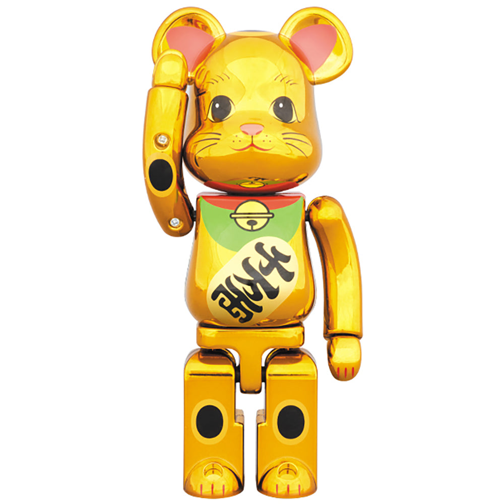 超合金 BE@RBRICK 招き猫 金メッキ_0