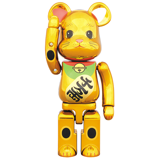 超合金 BE@RBRICK 招き猫 金メッキ